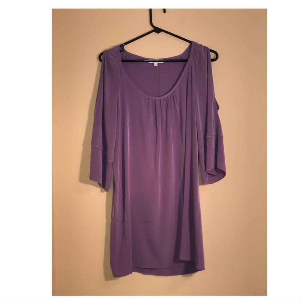 Purple dress